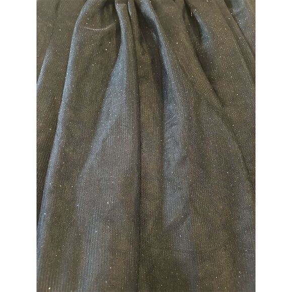 H&M Toddler Girl Navy Sparkle Tulle Party Dress Size 6-7 - Picture 3 of 7